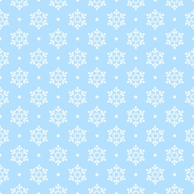 kesintisiz mavi kar tanesi desen