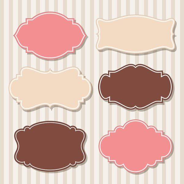 Этикетка 40*25. Плашки для текста винтаж. Label n. Label n. Лейбл оригинал.