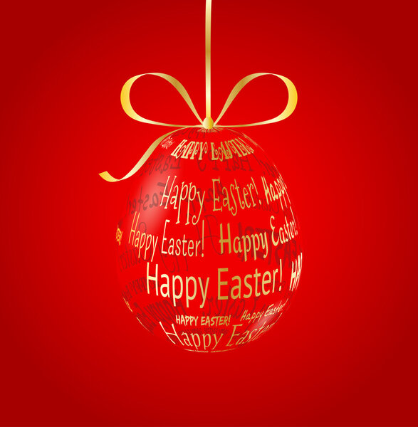 Invitation or greetings Easter card