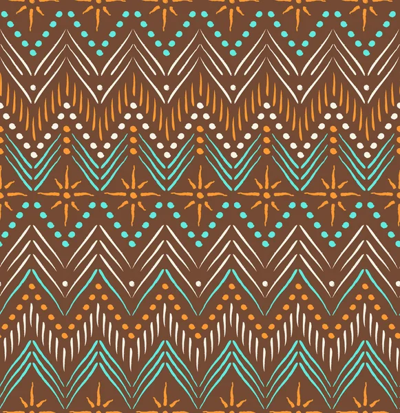 Tribal ethnic seamless pattern — Stock Vector