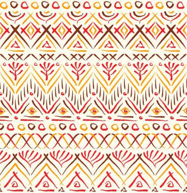 aşiret etnik seamless modeli