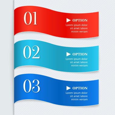 vektör şerit ilerleme arka plan veya ürün seçim veya gri arka üstünde yorum