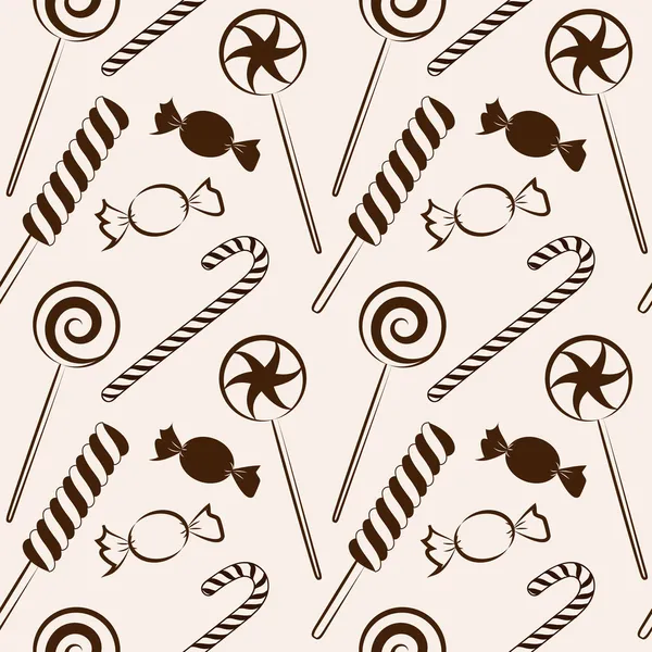 Doux motif sans couture, vecteur — Image vectorielle