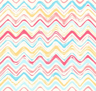 renkli çizgili Dikişsiz zikzak desen. soyut kablosuz arka plan