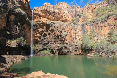 Avustralya outback şelale