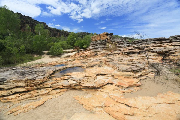 Formazione rocciosa nel Parco Nazionale di Kakadu — Foto Stock