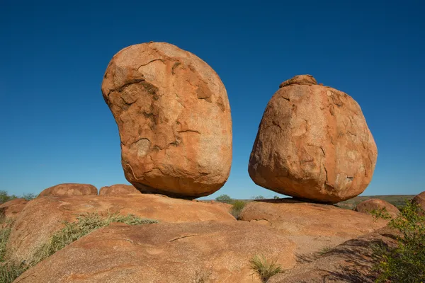 Devils Marbles, északi terület, Ausztrália Stock Fotó