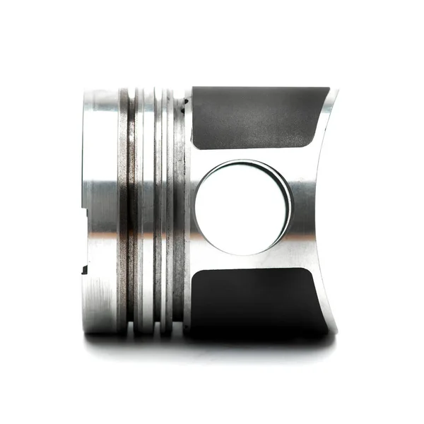 Car Piston Isolated White Background — стоковое фото