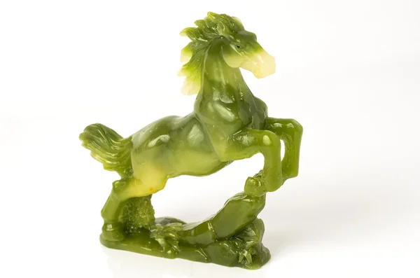 Lucky jade horse — Stock Photo, Image