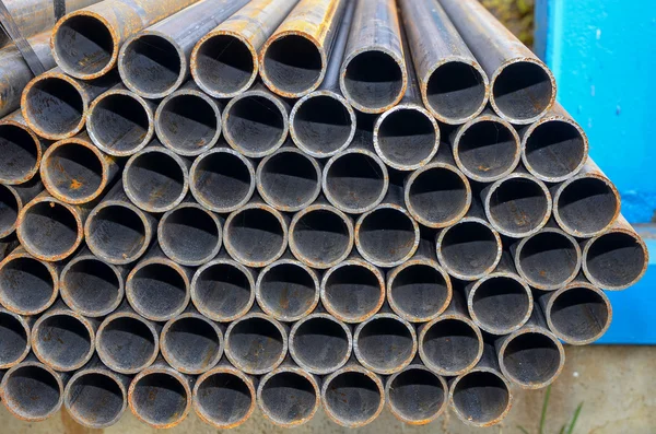 Steel Profiles Pipes — Stock Photo, Image