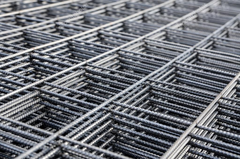 foto Gebeurt Minst Steel mesh for concrete reinforcement Stock Photo by ©florin1605 18528607