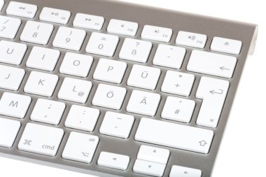 Modern slim klavye