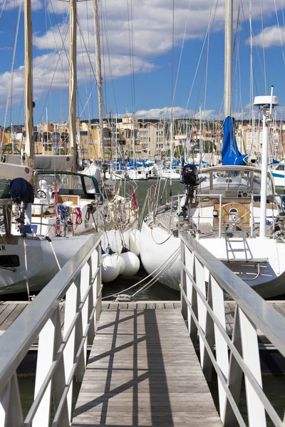 Étape d'atterrissage dans la Marina — Photo