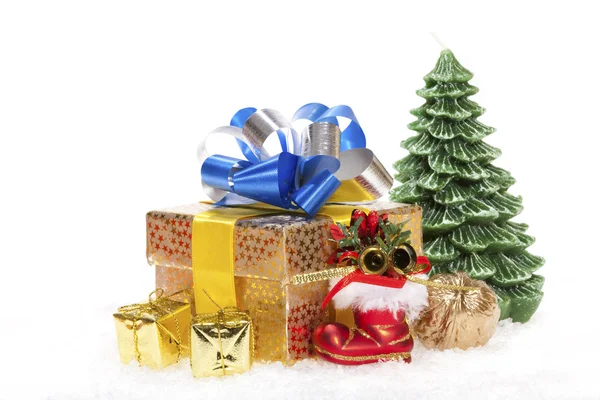 Színes karácsonyi dekoráció — Stock Fotó