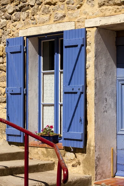 Façades médiévales dans le sud de la France — Photo