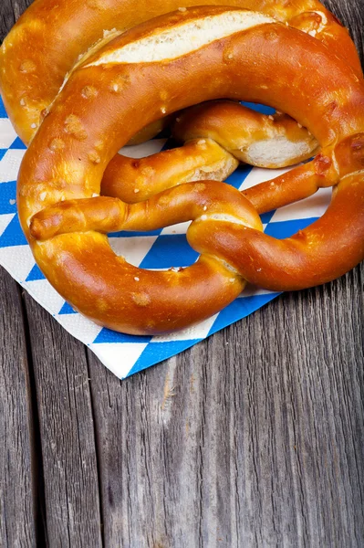 Två pretzels — Stockfoto