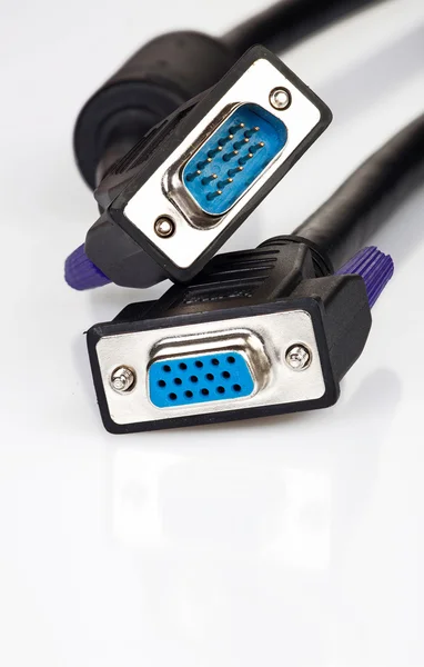 Kabel monitoru vga — Stock fotografie