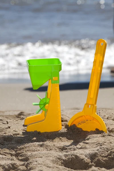 Water Toys on the Beach — Stock Photo, Image