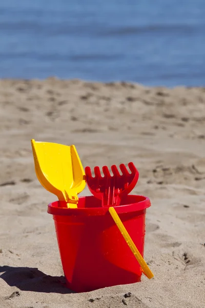 Brinquedos de praia — Fotografia de Stock