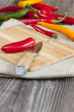 biber biber kesme tahtası