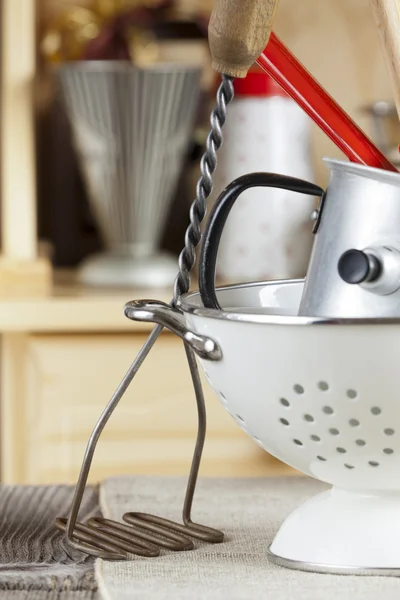 Kitchen cooking utensils — Stock Photo, Image