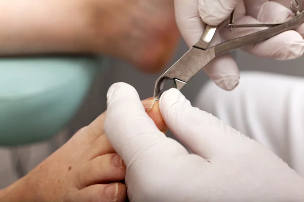 Corte de uñas — Foto de Stock