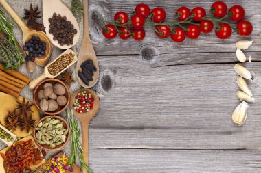 baharat ülke tarzı ahşap arka plan