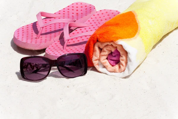 Accessoires pour les vacances à la plage — Photo