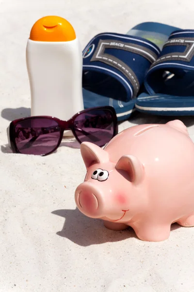 Saving for the next vacation — Stock Photo, Image