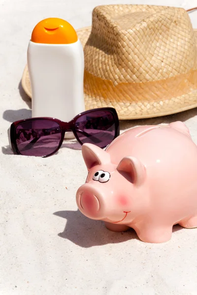 Saving for the next vacation — Stock Photo, Image