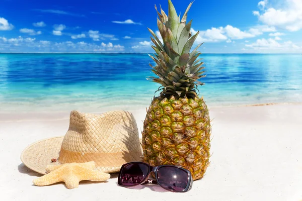 Relax at the tropical beach — Stock Photo, Image