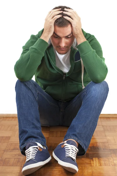 Depressief Rechtenvrije Stockfoto's