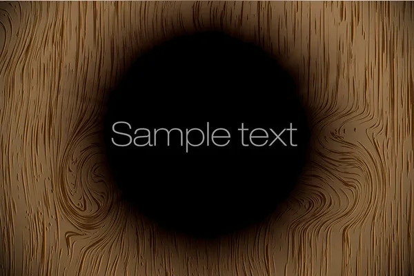 Tache foncée pour le texte dans l'arbre — Image vectorielle