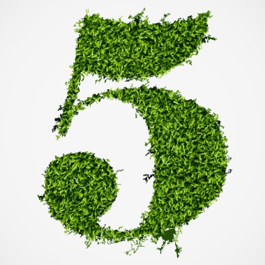 sayı çim dokusu. vektör çizim