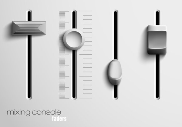 Смешивающие консольные фэйдеры
