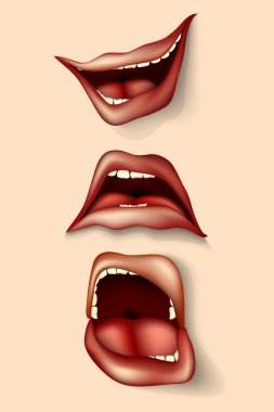 dudak ve ağız duyguları ile