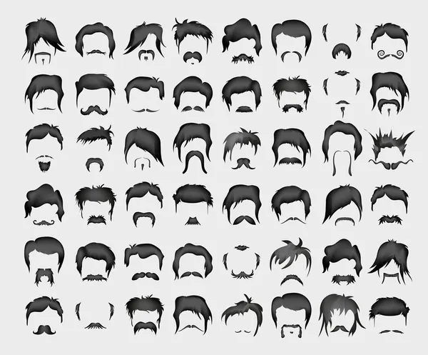 Men hairstyle Vector Art Stock Images | Depositphotos