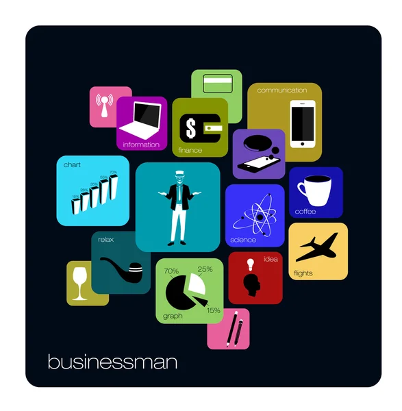 Business icons — Stock Vector