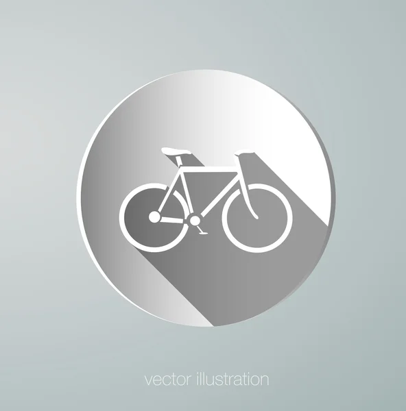 Fiets — Stockvector