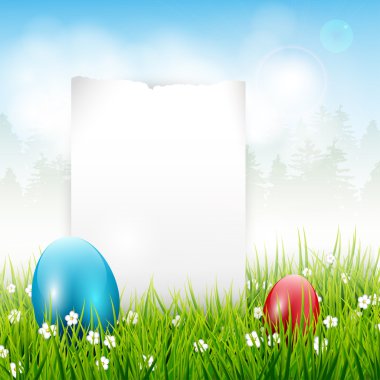 renkli Paskalya arka plan