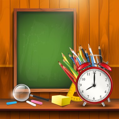 okula dönüş - vektör arka plan