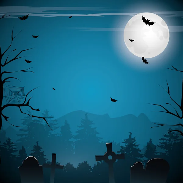 Fundo de Halloween — Vetor de Stock