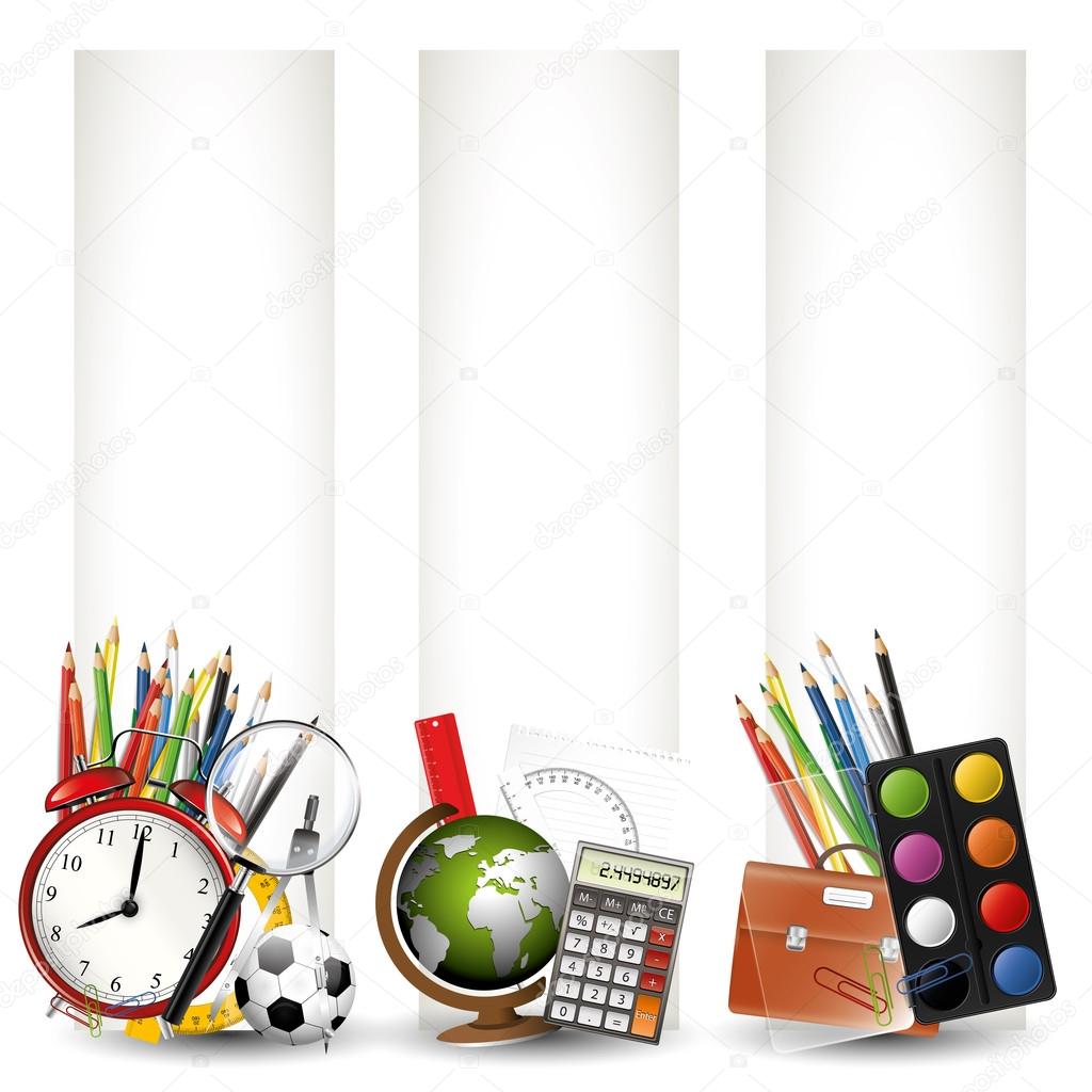 School background with copyspace