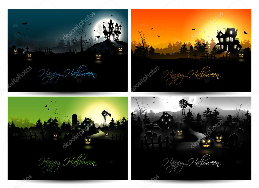 Halloween backgrounds