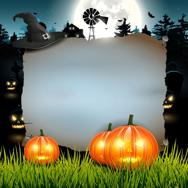 Halloween background — Stock Vector