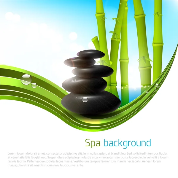 Spa background — Stock Vector