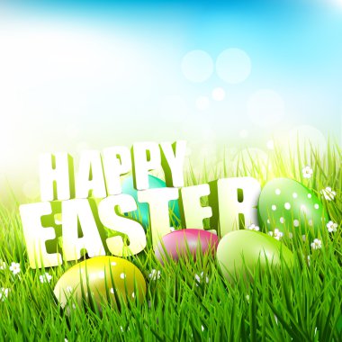 Paskalya greeeting kartı