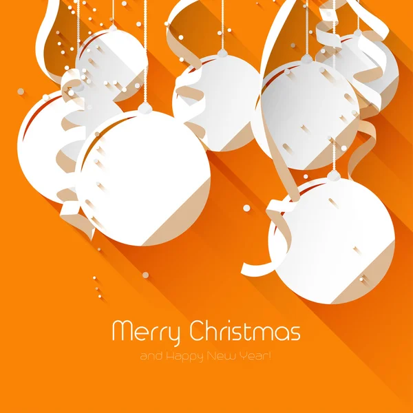 Christmas greeting card — Stock Vector