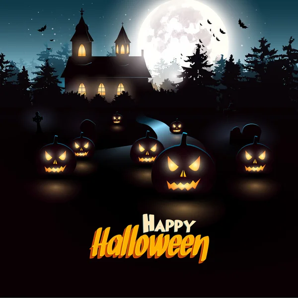 Volante de Halloween — Vector de stock