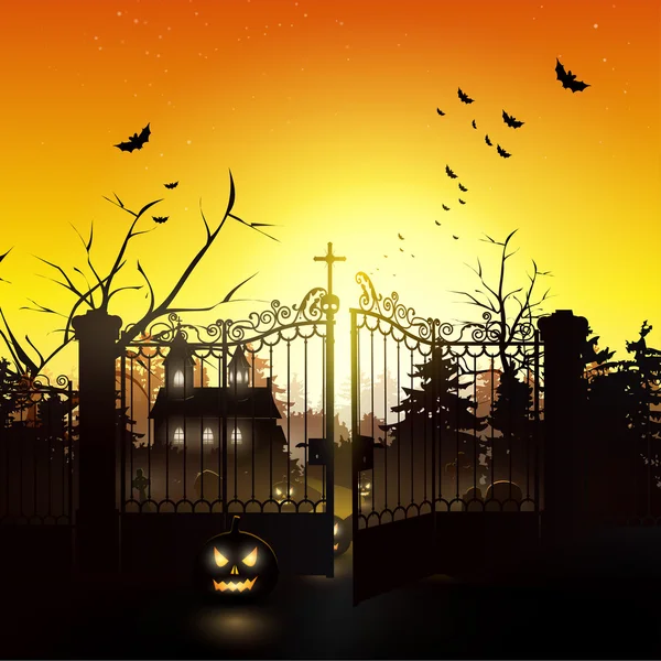 Halloween-Hintergrund — Stockvektor